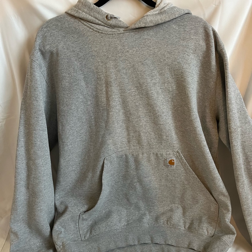 Carhartt Men's Gray Hoodie Sweater